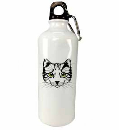 ขวดน้ำอลูมิเนียม A cat bottle